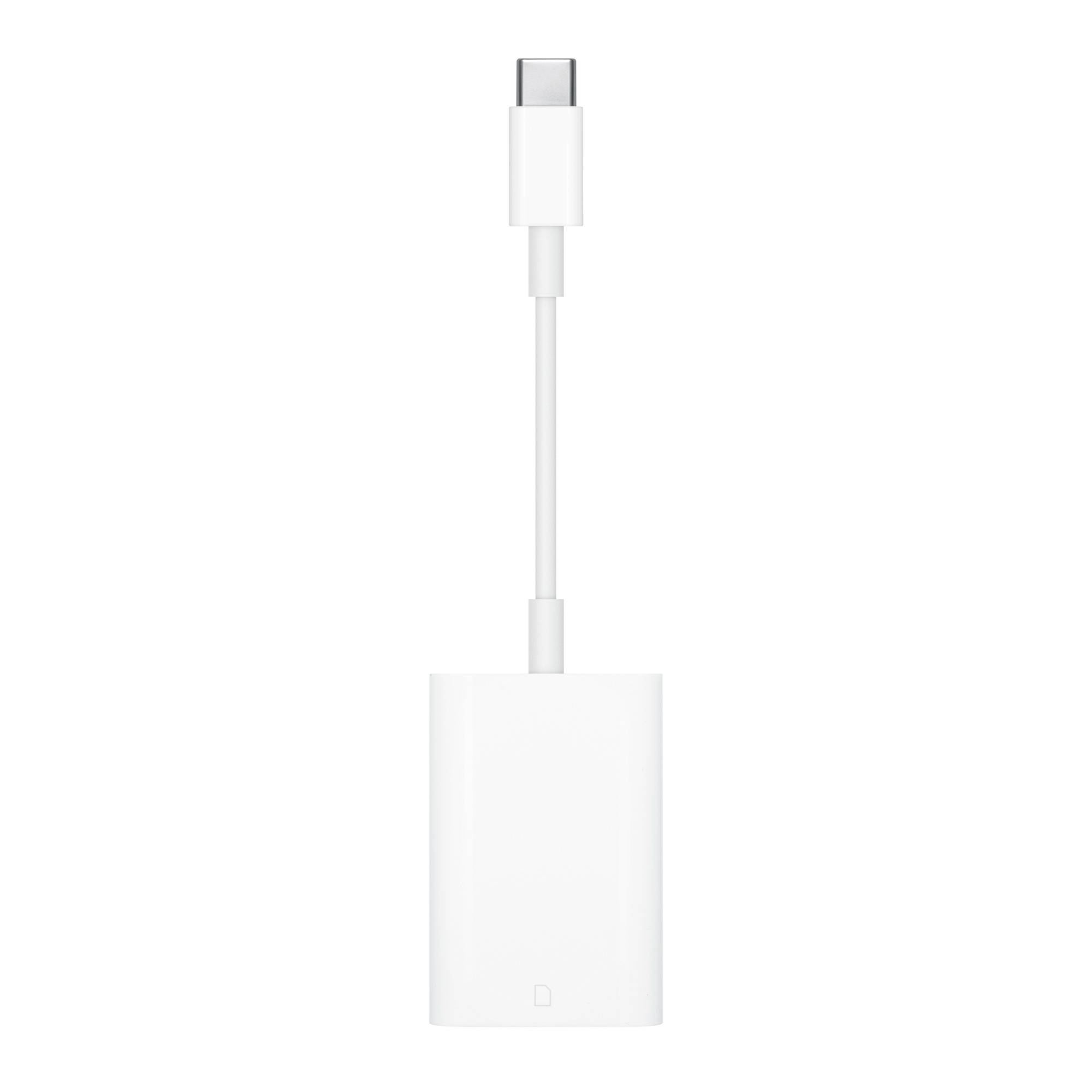 Apple MW653ZM/A geheugenkaartlezer USB 2.0 Type-C Wit