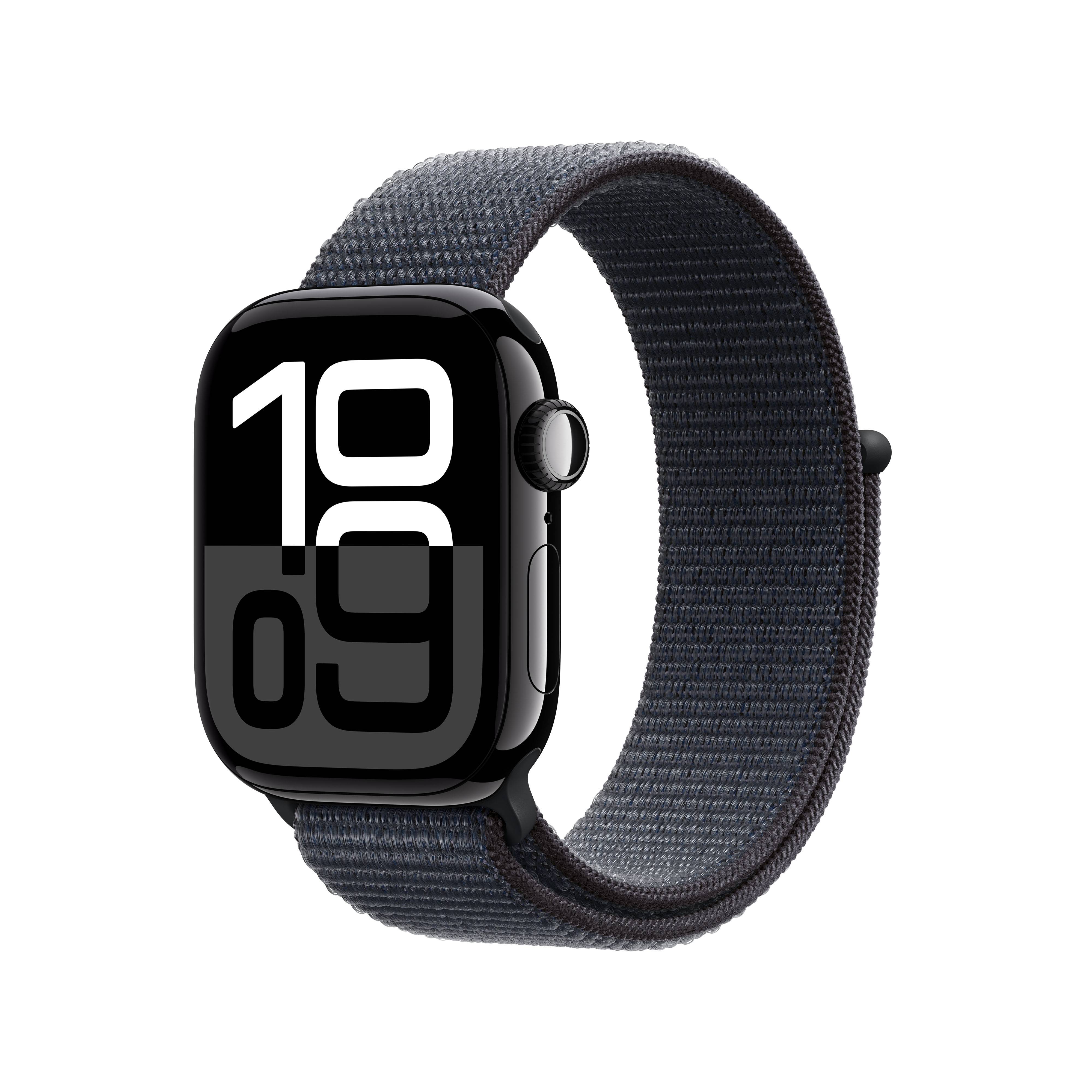 Apple Watch Series 10 4G 42mm Zwart Sport Loop