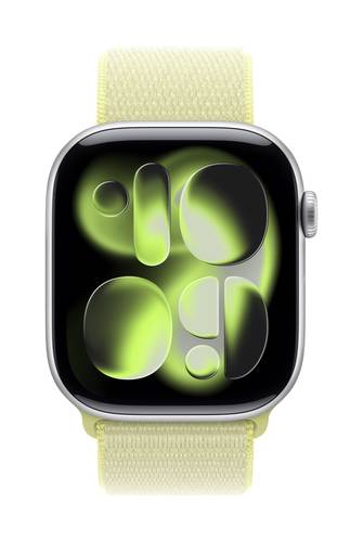 Apple MFFL4ZM/A slimme draagbare accessoire Band Geel Nylon, Gerecycled polyester, Spandex