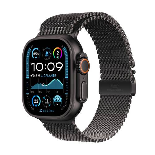 Apple Watch Ultra 2 4G 49mm Zwart Milanese Band M