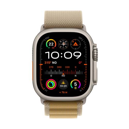 Apple Watch Ultra 2 4G 49mm Zilver Alpine Band Beige L