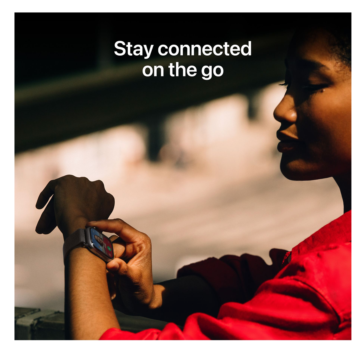 Apple Watch Series 11 GPS + Cellular - 46mm Titanium Case - Black Sport Band S/M Smartwatch Slate