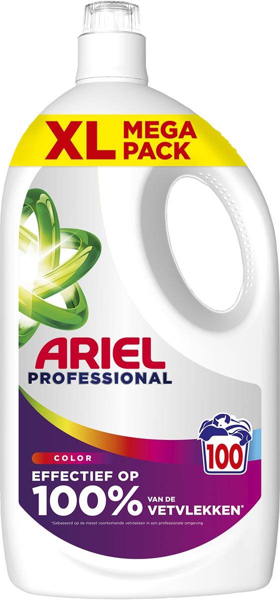 Ariel Pro vloeibaar wasmiddel, Color, fles van 4,5 l, 100 wasbeurten