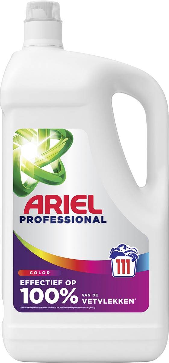 Ariel Pro vloeibaar wasmiddel, Color, fles van 4,995 l, 111 wasbeurten