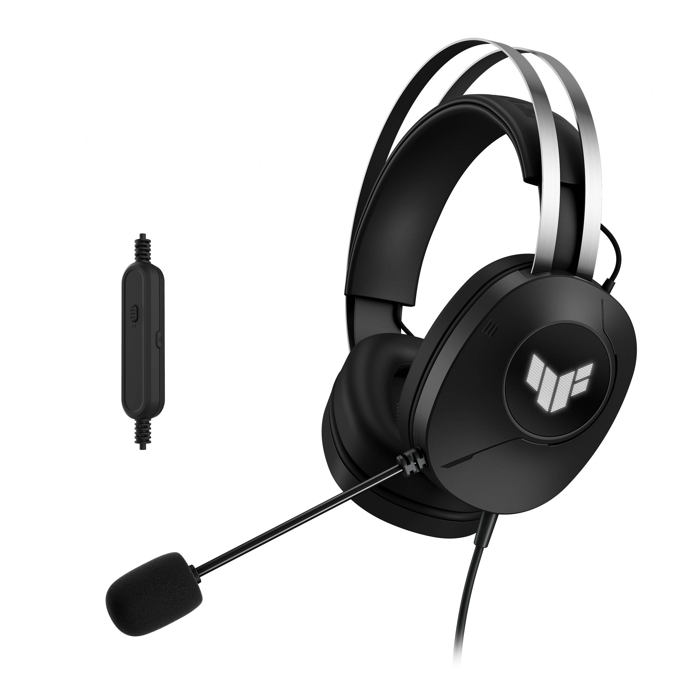 ASUS TUF Gaming H1 Gen II Headset Bedraad Hoofdband Gamen USB Type-A Zwart