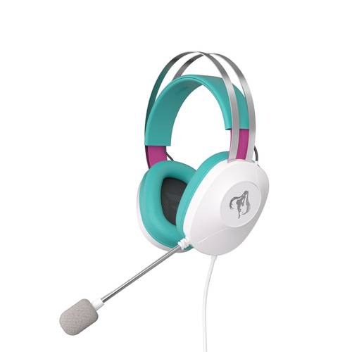 ASUS TUF Gaming H1 Gen II Hatsune Miku Edition Headset Bedraad Hoofdband Gamen USB Type-A Roze, Turkoois, Wit