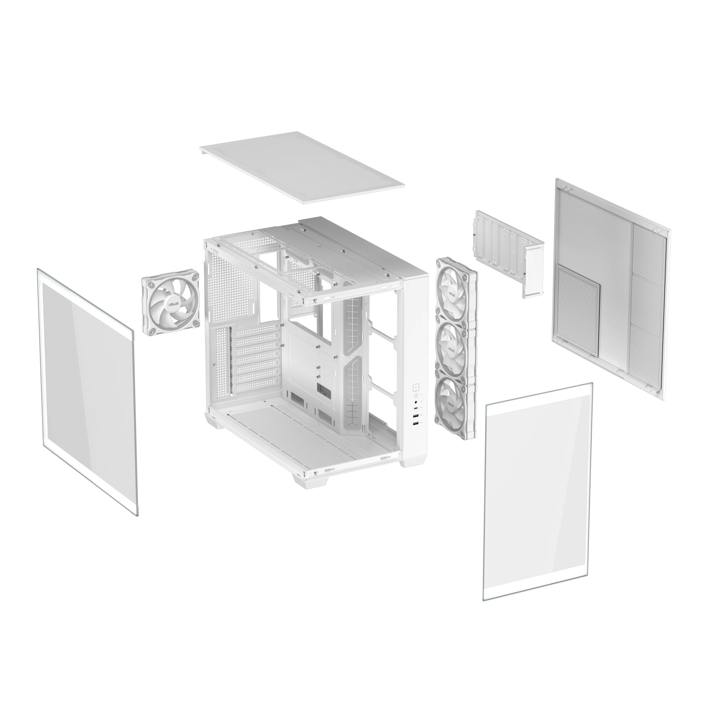 ASUS A32 Plus TG ARGB White Wit