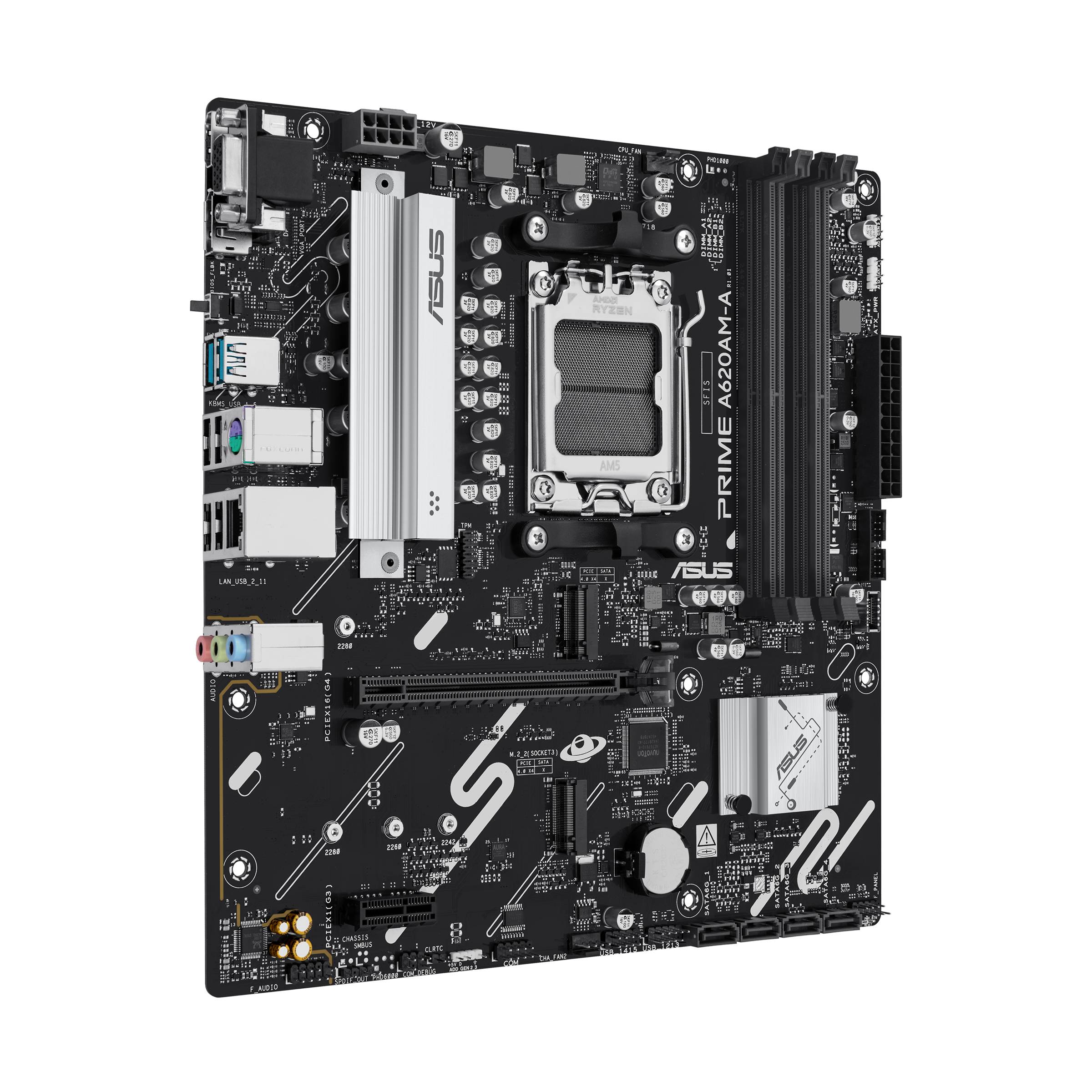 ASUS PRIME A620AM-A-CSM AMD A620A Socket AM5 micro ATX
