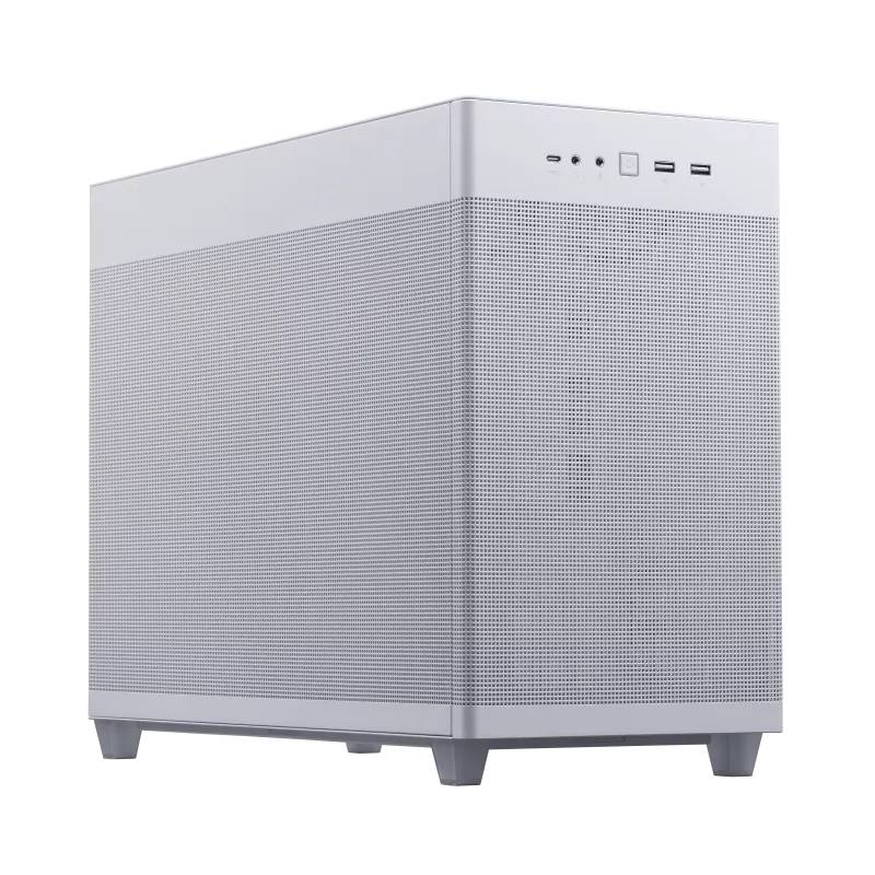 ASUS AP201 PRIME CASE TG WHITE Mini Tower Wit