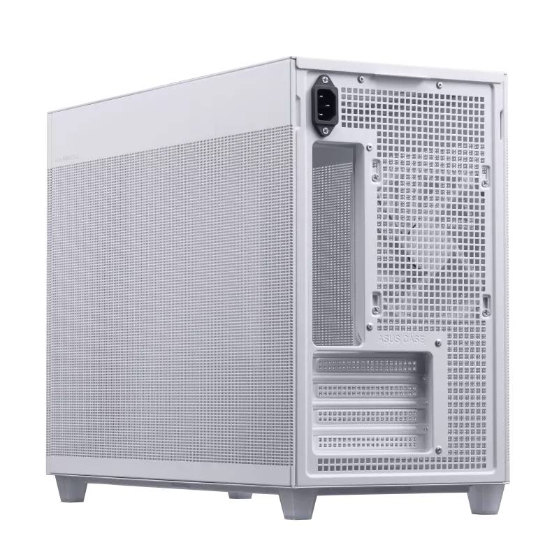 ASUS AP201 PRIME CASE TG WHITE Mini Tower Wit