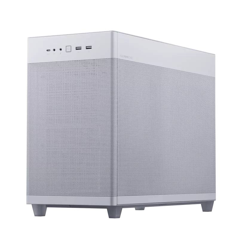 ASUS AP201 PRIME CASE TG WHITE Mini Tower Wit