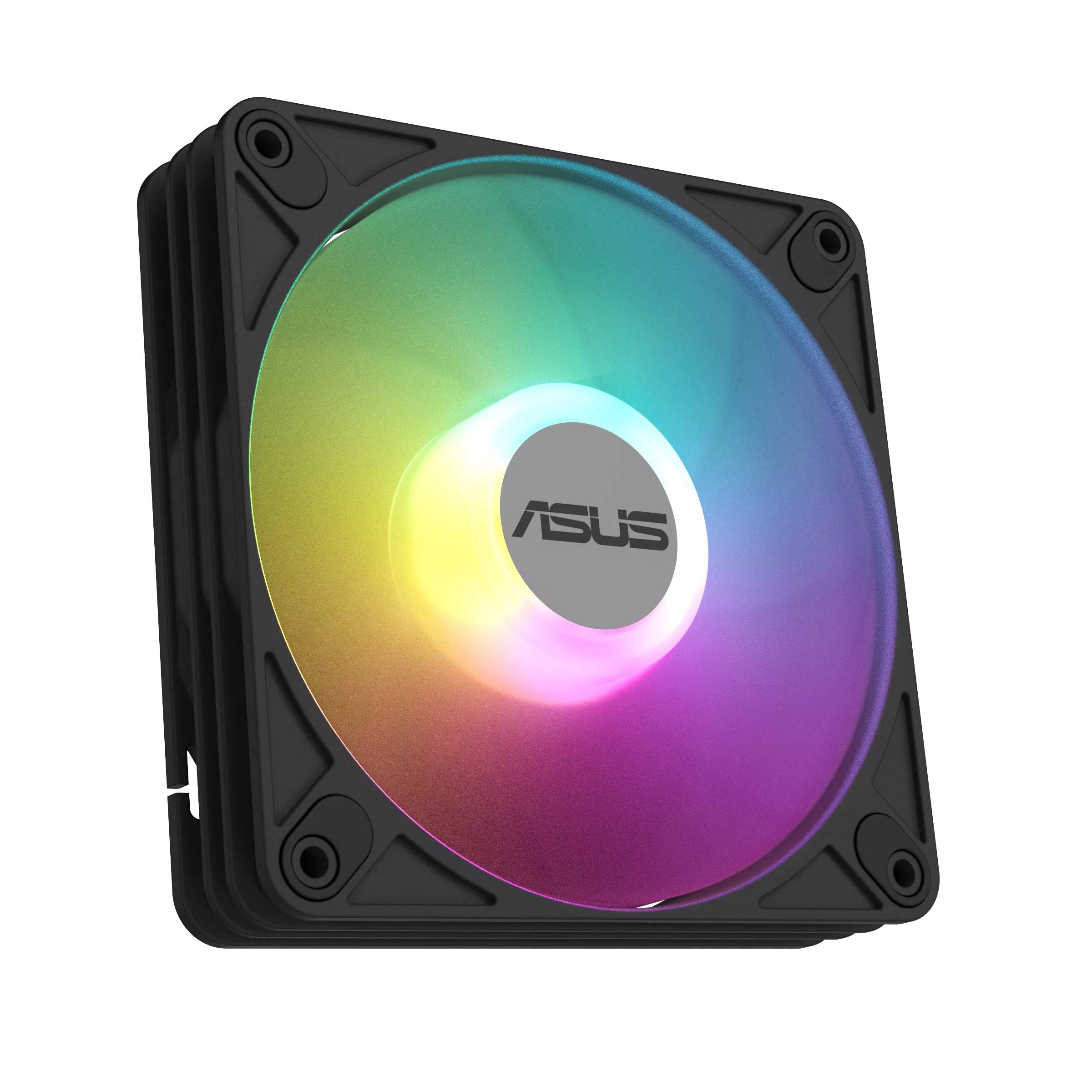 ASUS AR120 ARGB PWM Single Pack Computer behuizing Ventilator 12 cm Zwart 1 stuk(s)