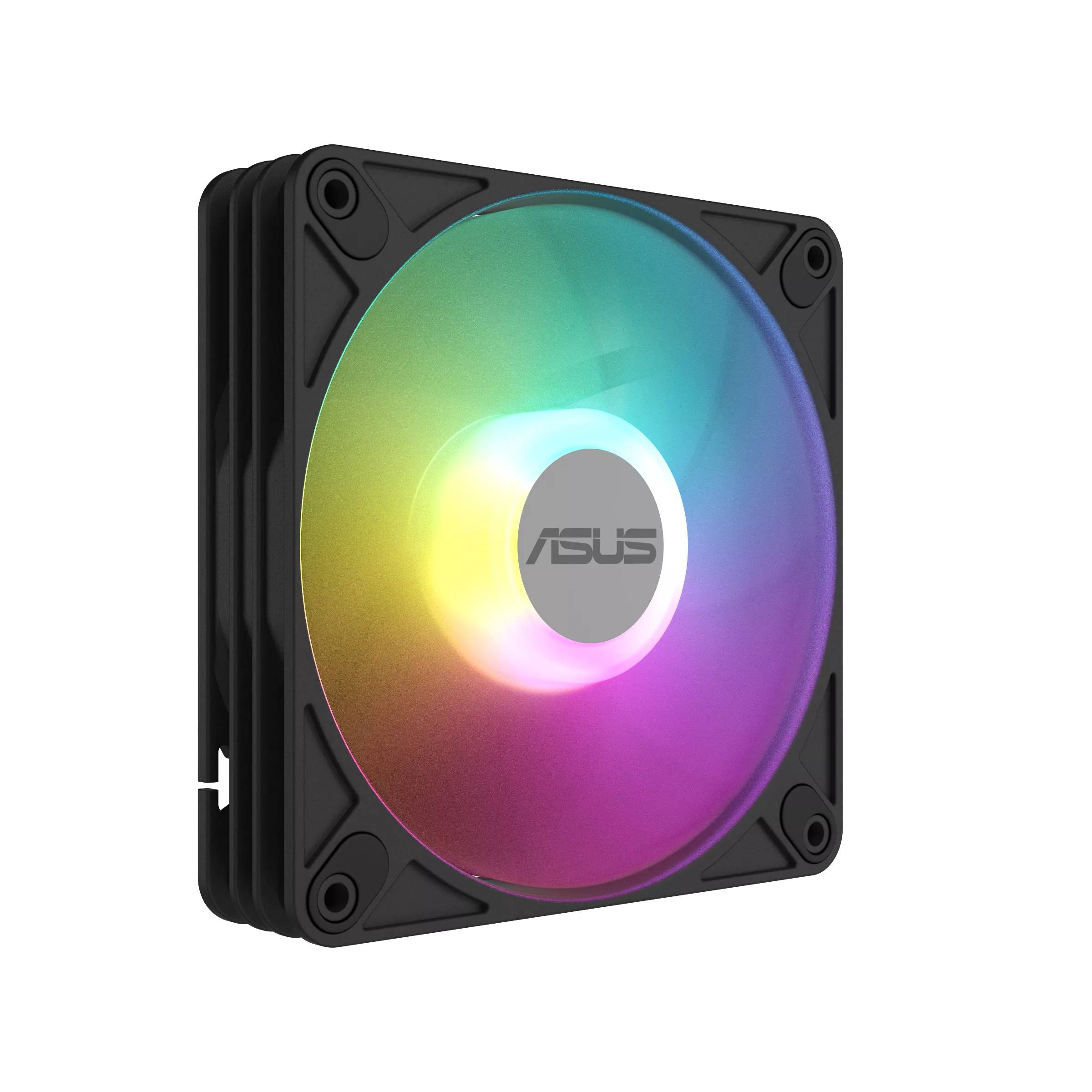 ASUS AR120 ARGB PWM Single Pack Computer behuizing Ventilator 12 cm Zwart 1 stuk(s)