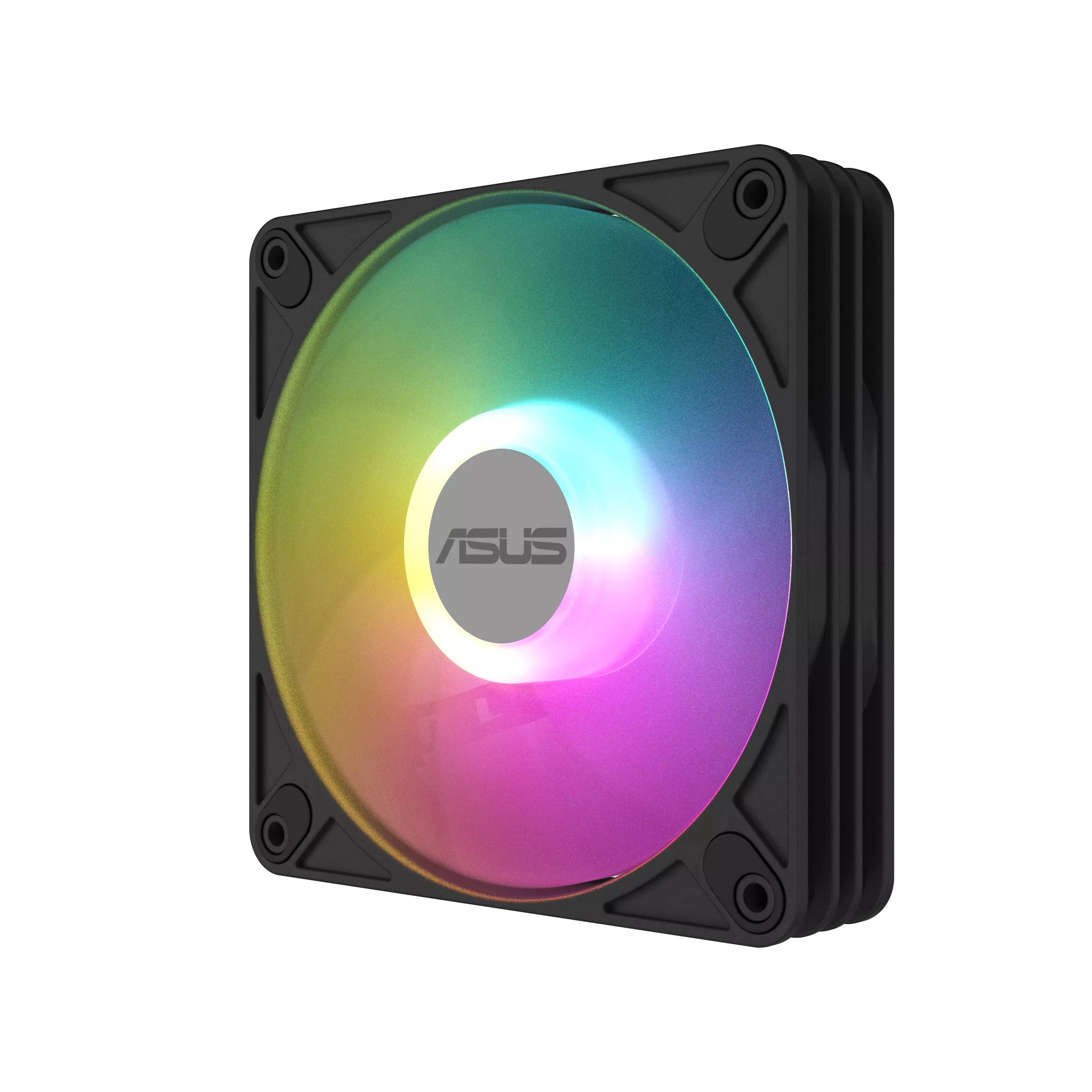 ASUS AR120 ARGB PWM Single Pack Computer behuizing Ventilator 12 cm Zwart 1 stuk(s)
