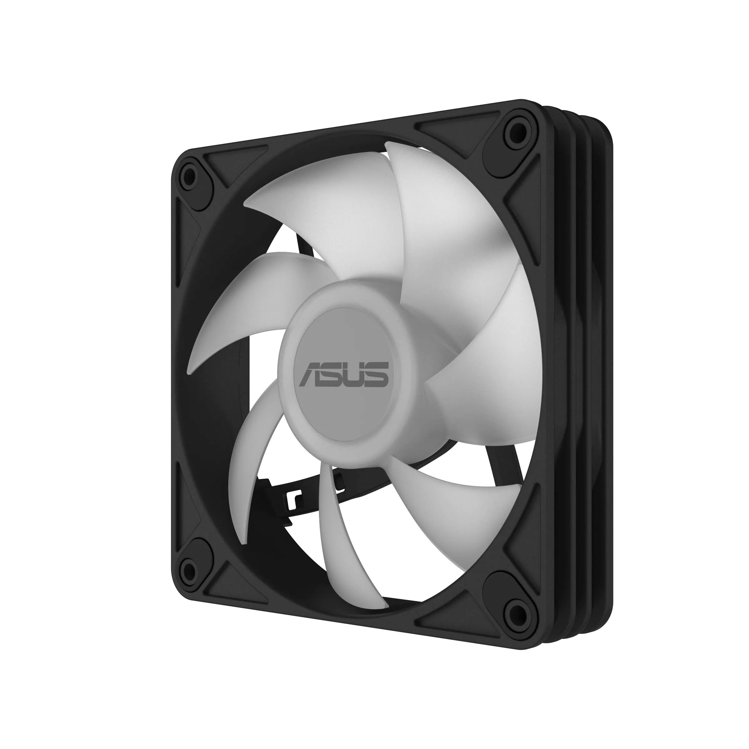 ASUS AR120 ARGB PWM Single Pack Computer behuizing Ventilator 12 cm Zwart 1 stuk(s)