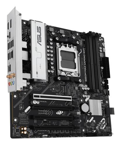 ASUS B850M MAX GAMING WIFI AMD B850 Socket AM5 micro ATX