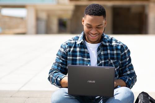 ASUS BR1402CGA-NK0265XA Intel Core i3 N-series i3-N305 Laptop 35,6 cm (14") Full HD 8 GB DDR4-SDRAM 256 GB Flash Wi-Fi 6 (802.11ax) Windows 11 Pro Education Zwart, Grijs