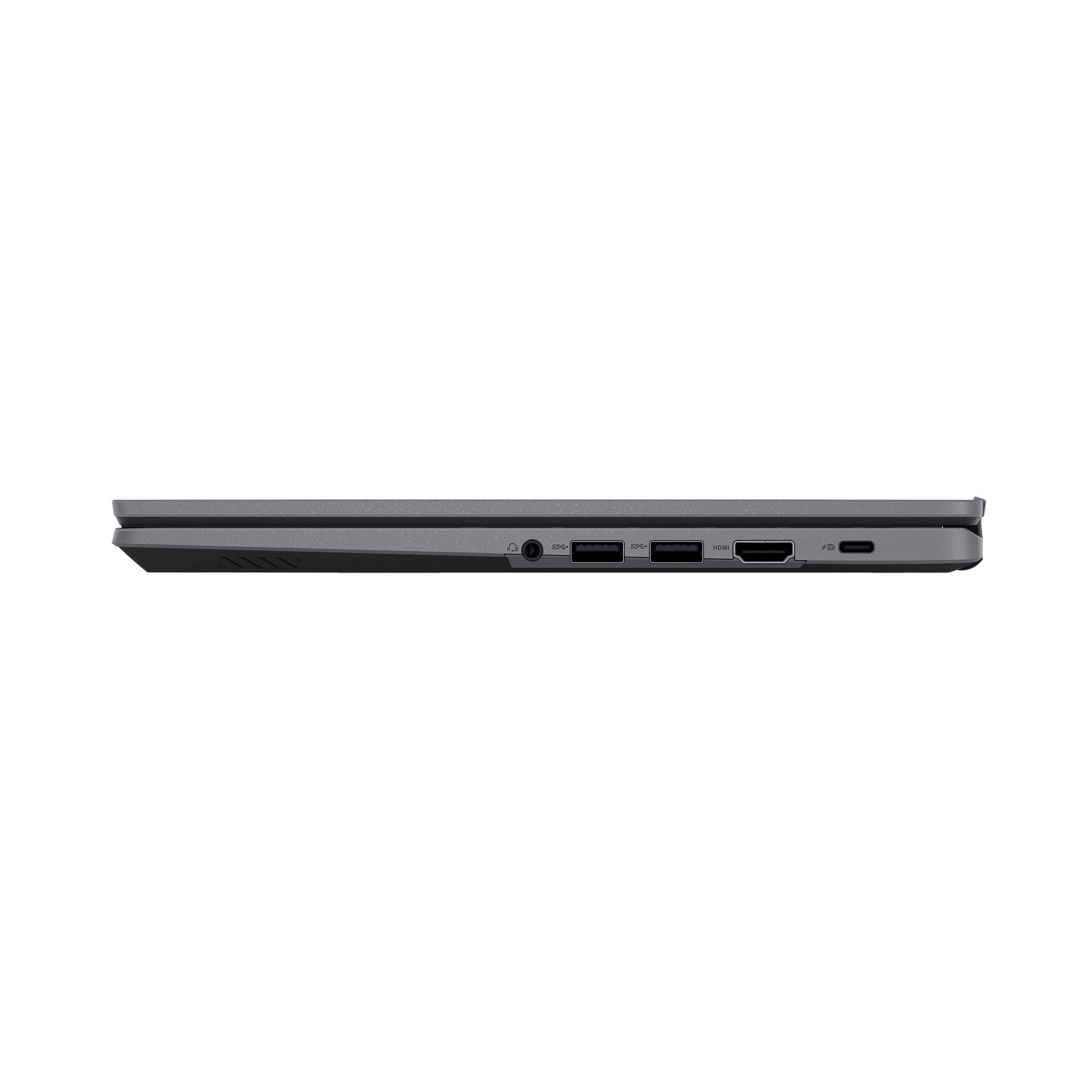 ASUS Chromebook Plus Enterprise CB34 CB3402CBA-MW0748 Intel® Core™ i3 i3-1215U 35,6 cm (14") Touchscreen Full HD 8 GB LPDDR5-SDRAM 128 GB UFS Wi-Fi 6 (802.11ax) ChromeOS US International Grijs