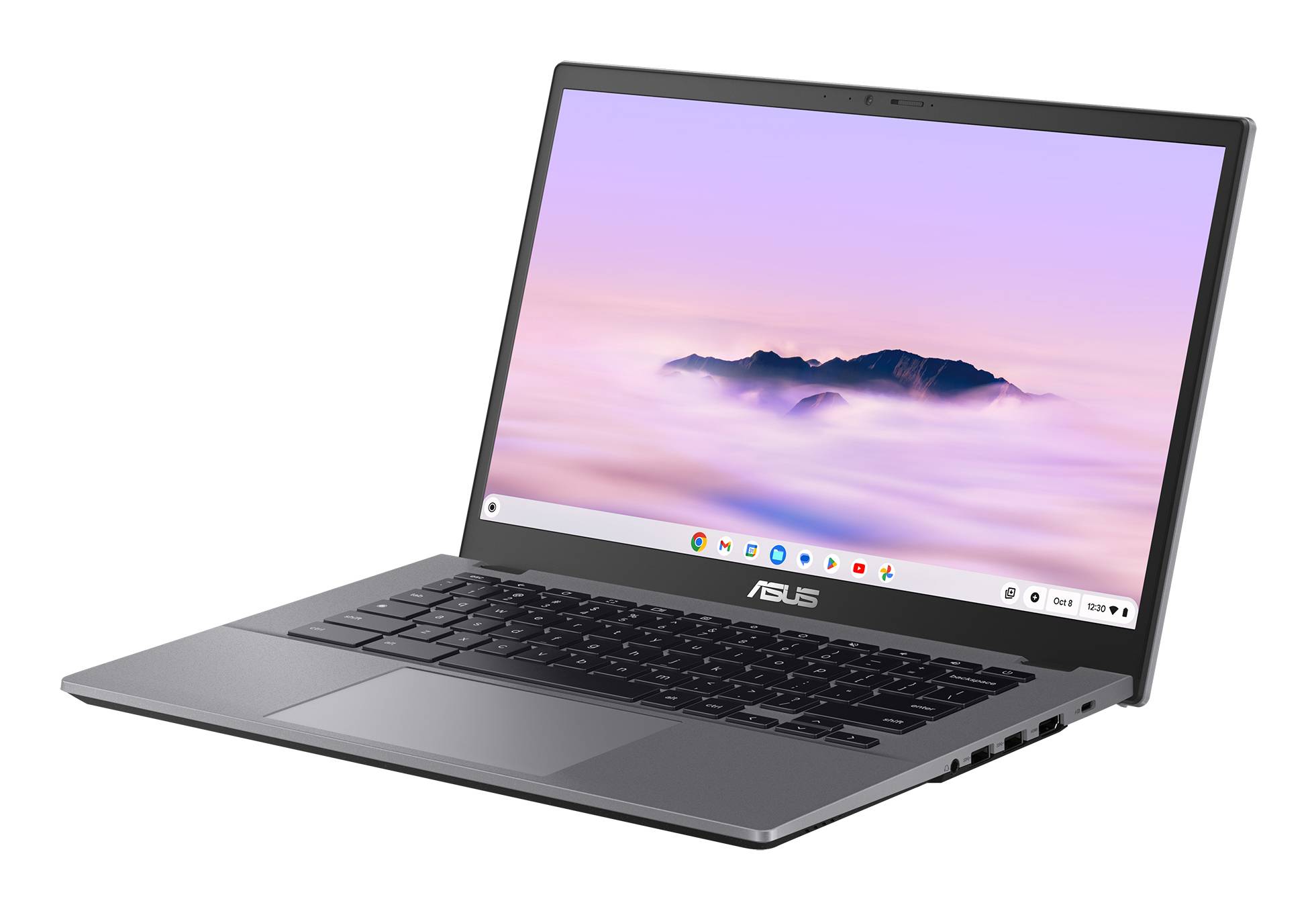 ASUS Chromebook Plus Enterprise CB34 CB3402CBA-MW0748 Intel® Core™ i3 i3-1215U 35,6 cm (14") Touchscreen Full HD 8 GB LPDDR5-SDRAM 128 GB UFS Wi-Fi 6 (802.11ax) ChromeOS US International Grijs