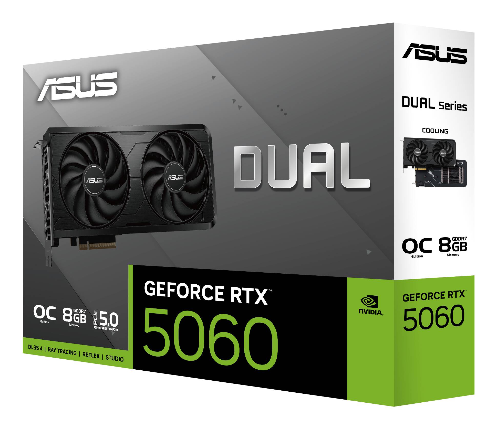 ASUS Dual -RTX5060-O8G-EVO NVIDIA GeForce RTX 5060 8 GB GDDR7