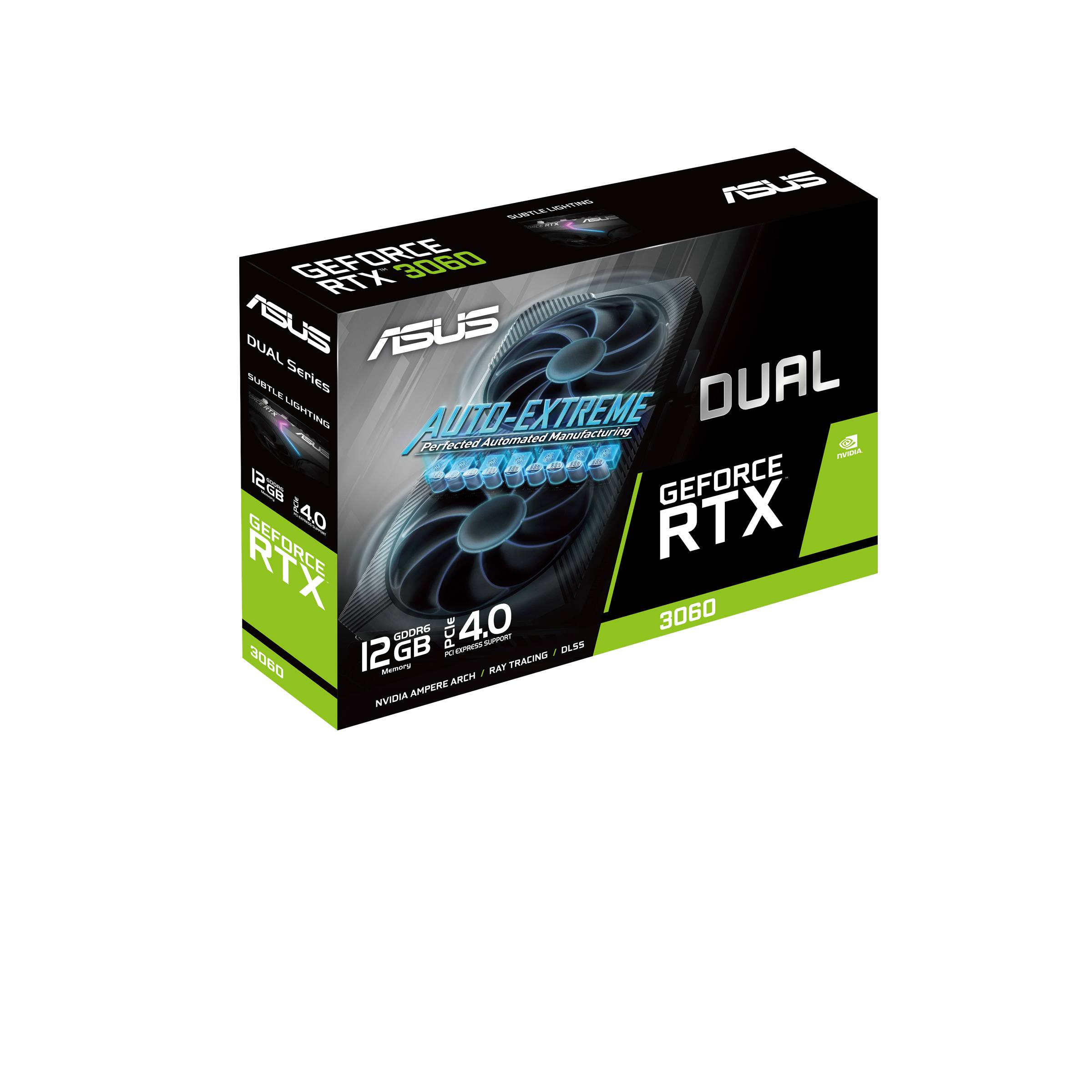 ASUS Dual -RTX3060-12G-V2 NVIDIA GeForce RTX 3060 12 GB