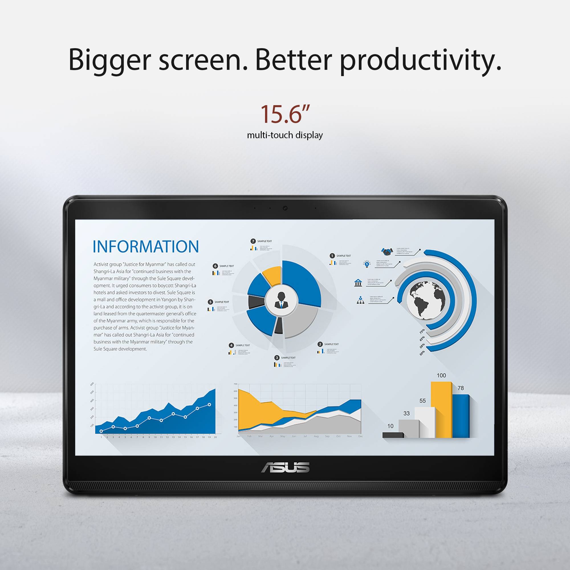 ASUS ExpertCenter E1 AiO E1600WKAT-BMR029W Intel® Celeron® N N4500 39,6 cm (15.6") 1920 x 1080 Pixels Touchscreen All-in-One tablet PC 4 GB DDR4-SDRAM 512 GB SSD Windows 11 Home Wi-Fi 5 (802.11ac) Zwart