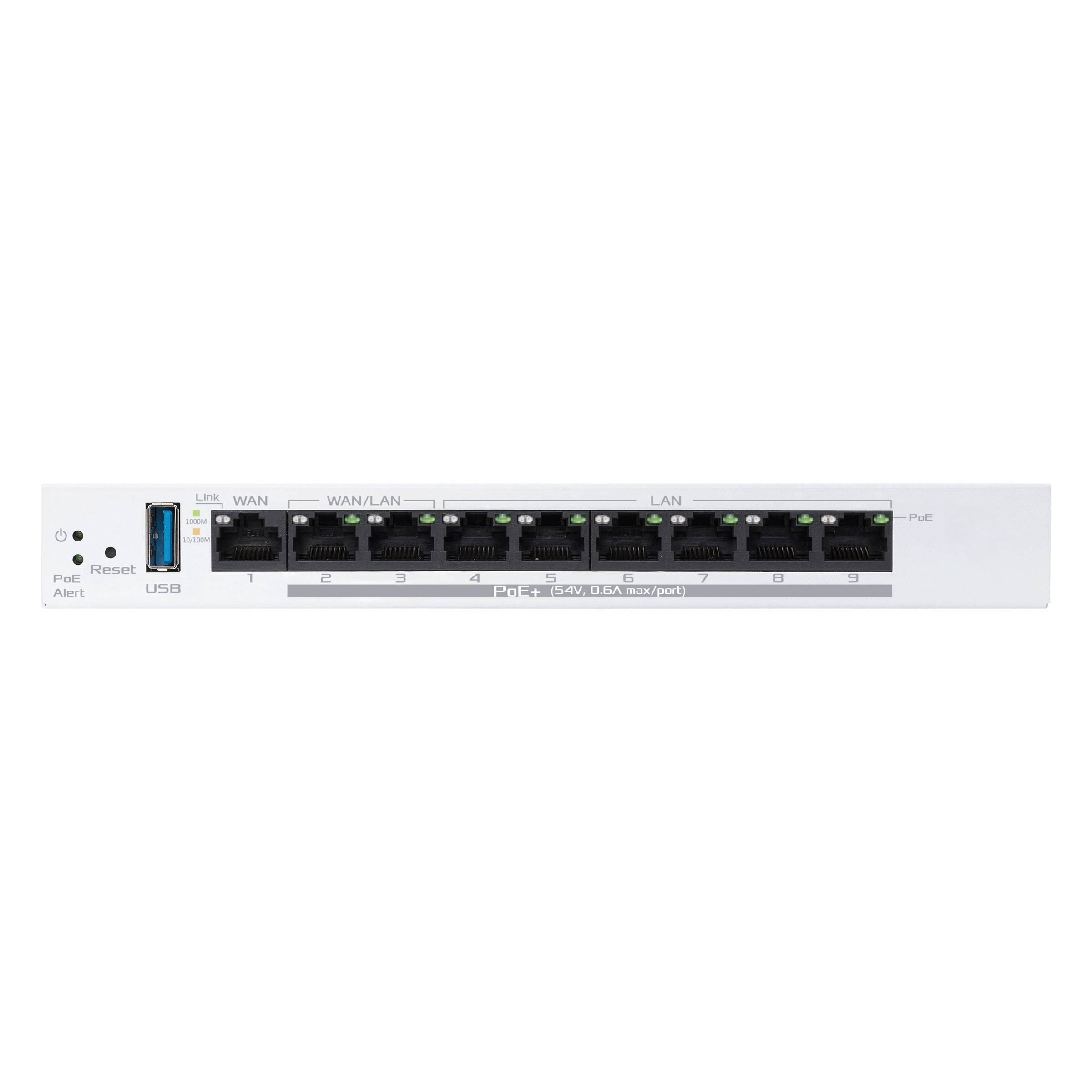 ASUS ExpertWiFi EBG19P bedrade router Gigabit Ethernet Wit