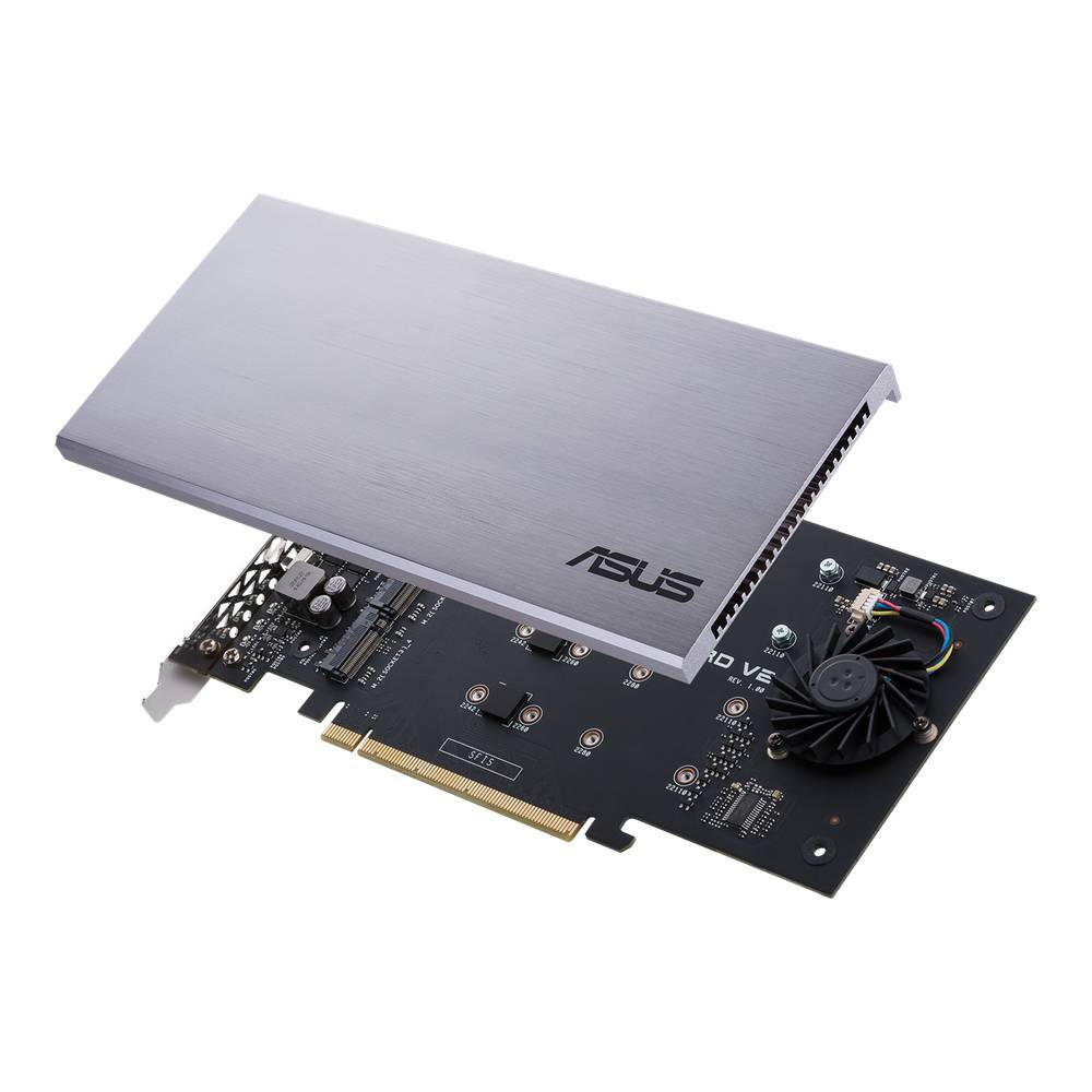 ASUS HYPER M.2 X16 CARD V2 interfacekaart/-adapter Intern