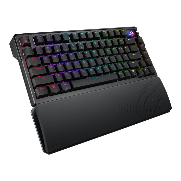 ASUS ROG Azoth Extreme toetsenbord Gamen USB + RF Wireless + Bluetooth QWERTY Engels Zwart