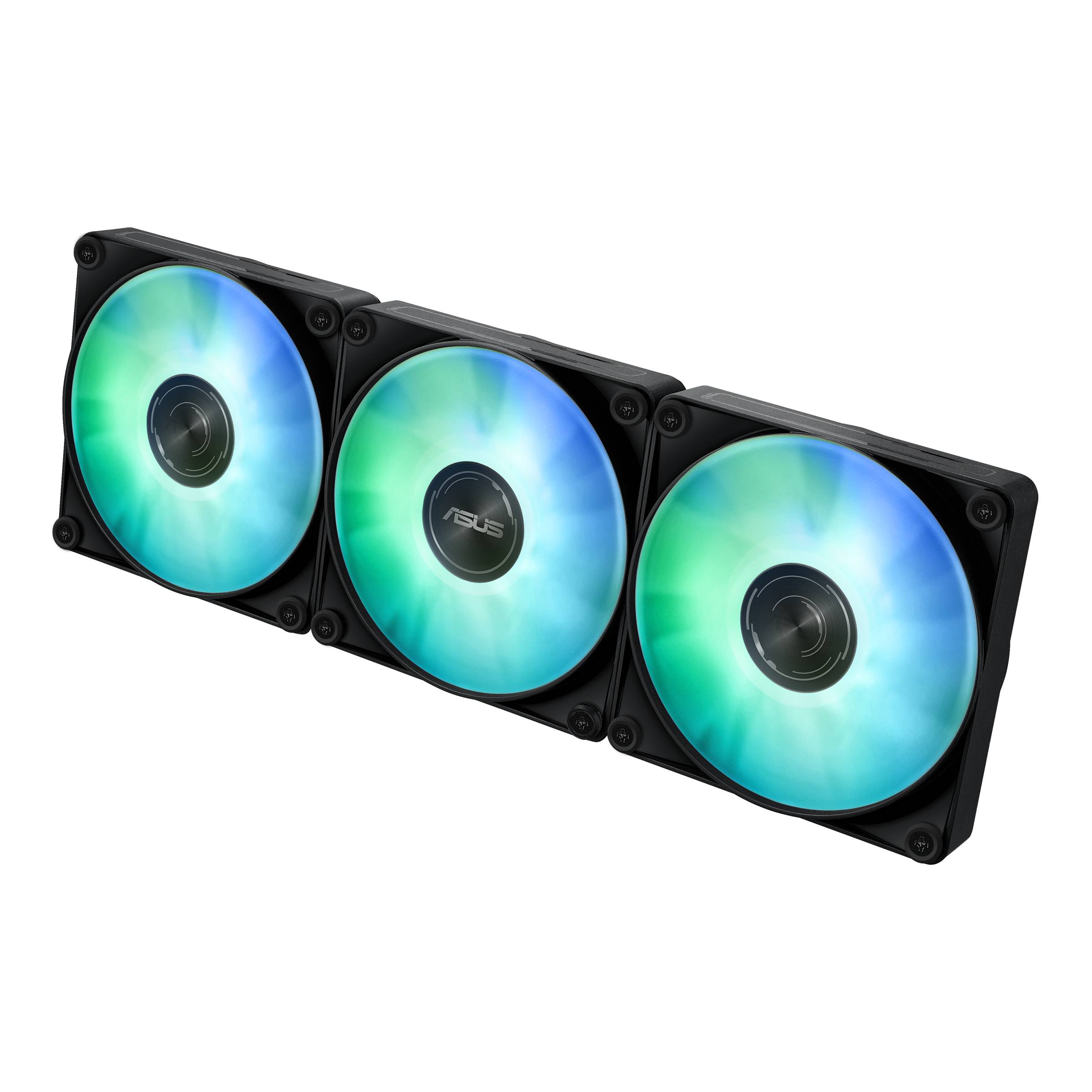 ASUS MAX Gaming LC 360 ARGB LCD White Edition Processor Alles-in-één vloeistofkoeler 12 cm Wit