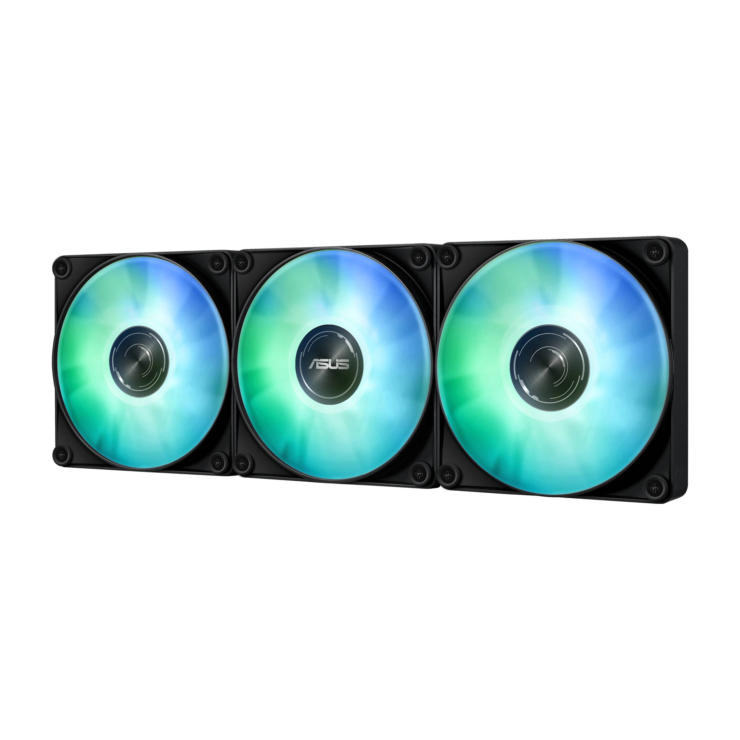 ASUS MAX Gaming LC 360 ARGB LCD White Edition Processor Alles-in-één vloeistofkoeler 12 cm Wit