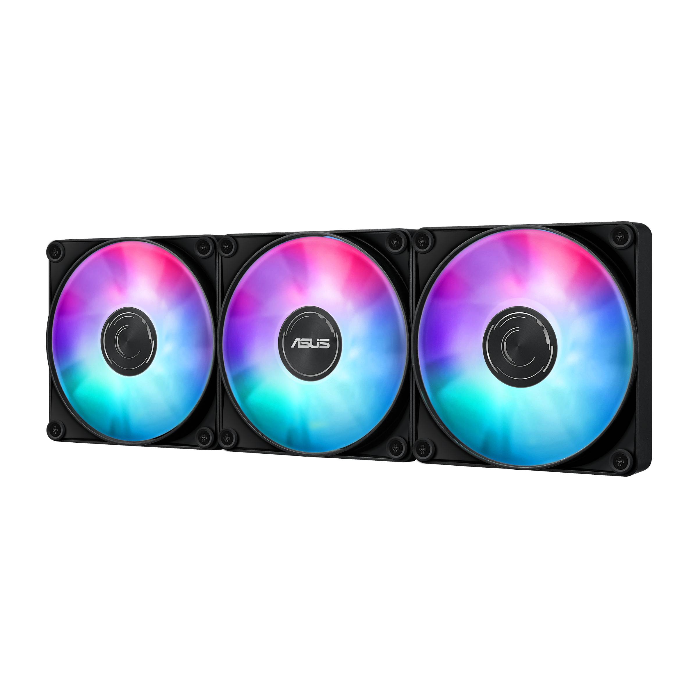 ASUS MAX Gaming LC 360 ARGB LCD White Edition Processor Alles-in-één vloeistofkoeler 12 cm Wit