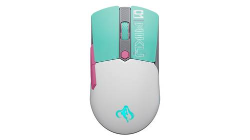 ASUS TUF Gaming Mini Wireless Mouse Hatsune Miku Edition muis Gamen Rechtshandig RF Wireless + Bluetooth + USB Type-A Optisch 1200 DPI