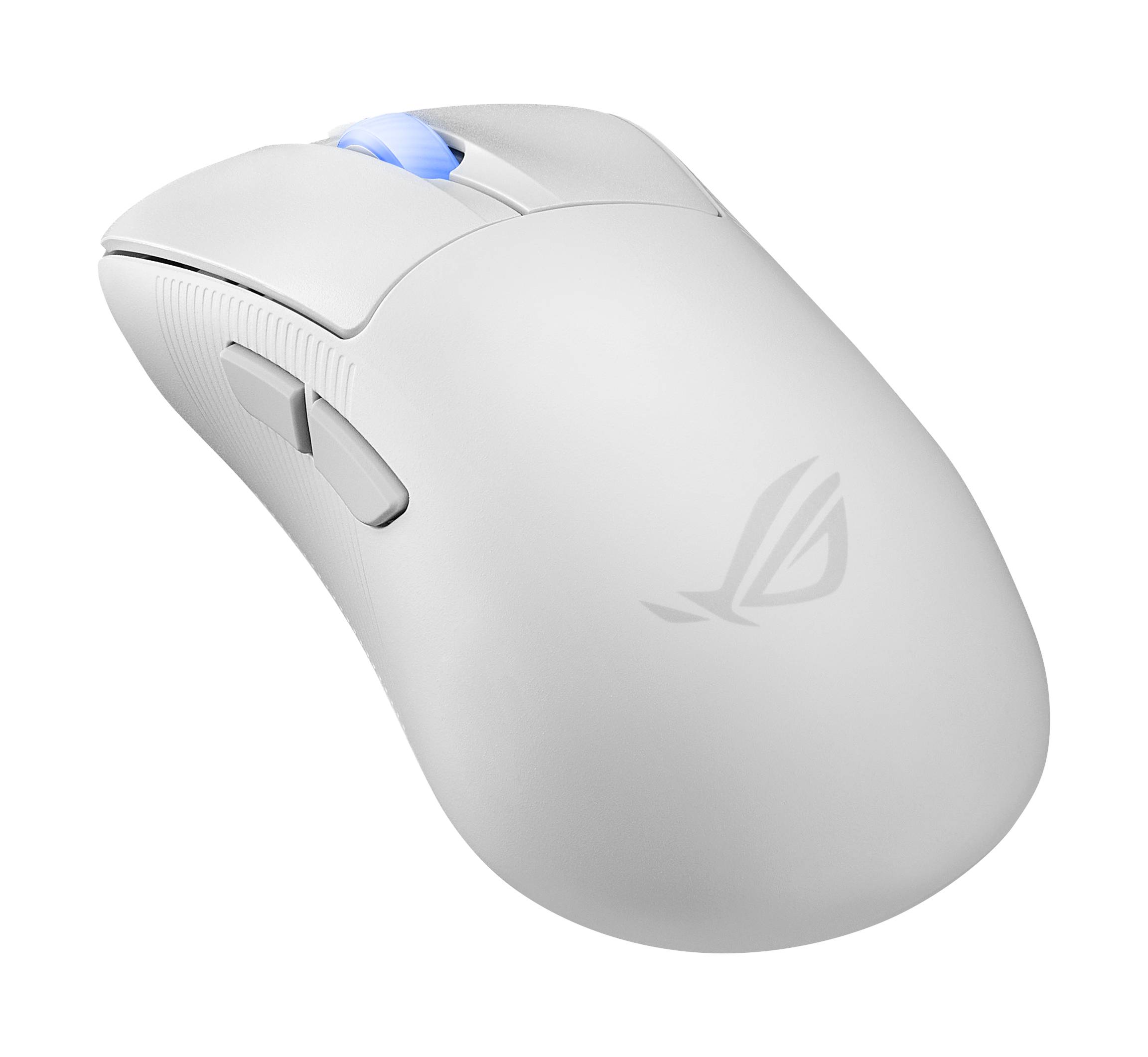ASUS ROG Keris II Ace Wireless AimPoint White muis Gamen Rechtshandig RF Wireless + Bluetooth + USB Type-A Optisch 42000 DPI