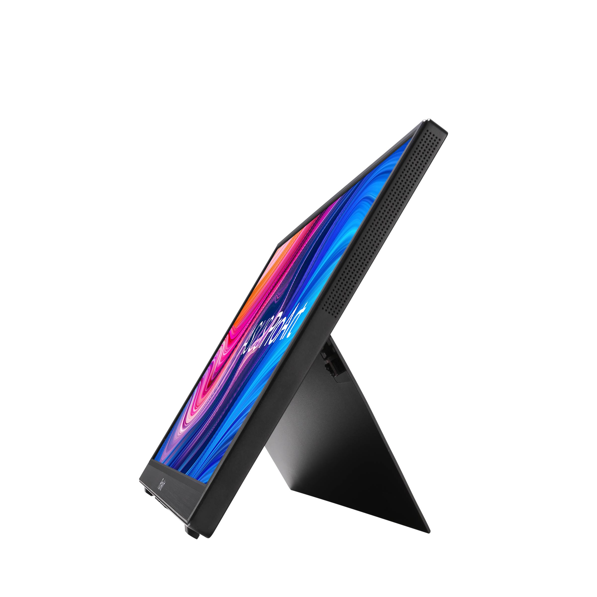 ASUS PA148CTV computer monitor 35,6 cm (14") 1920 x 1080 Pixels Full HD LED Touchscreen Tafelblad Zwart