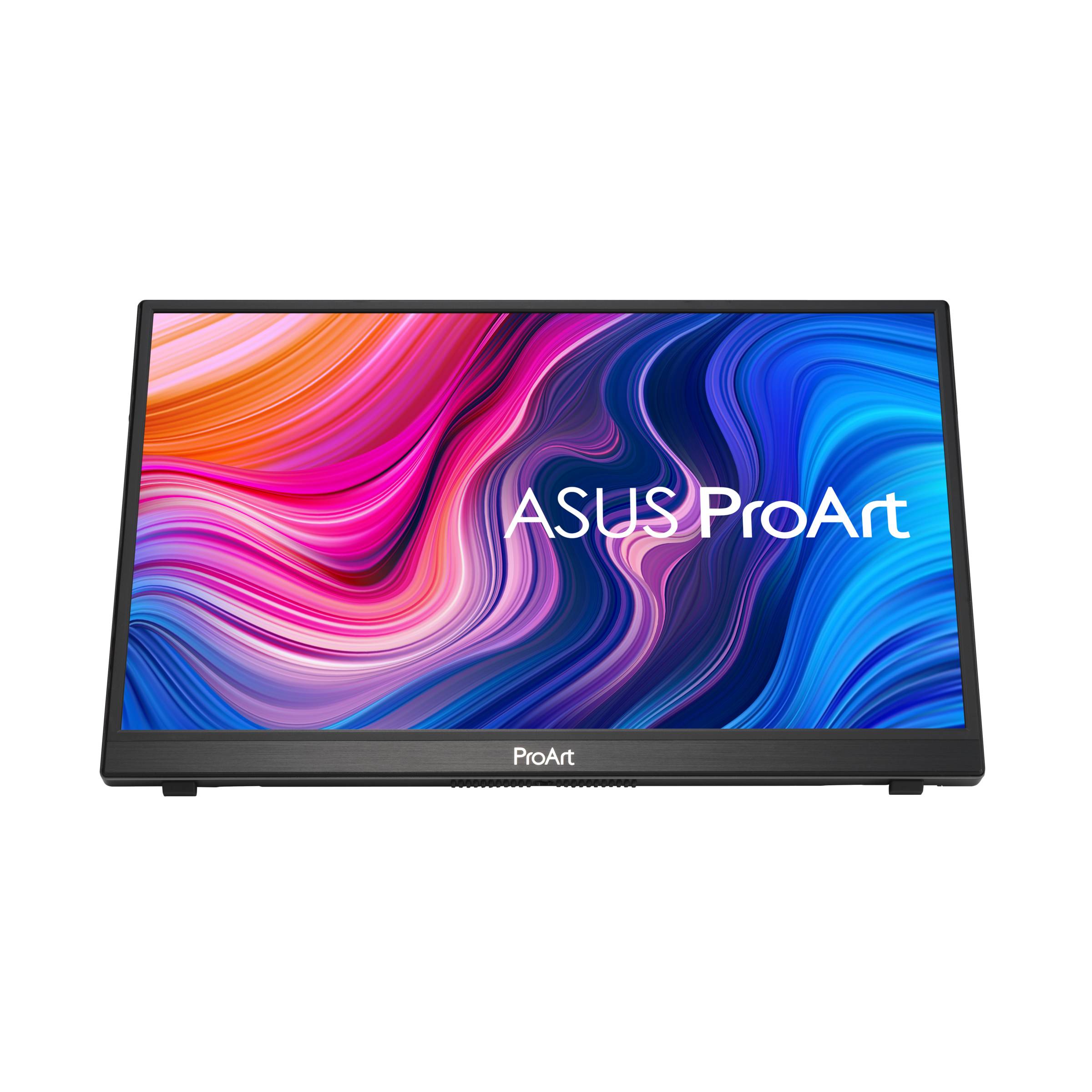 ASUS PA148CTV computer monitor 35,6 cm (14") 1920 x 1080 Pixels Full HD LED Touchscreen Tafelblad Zwart
