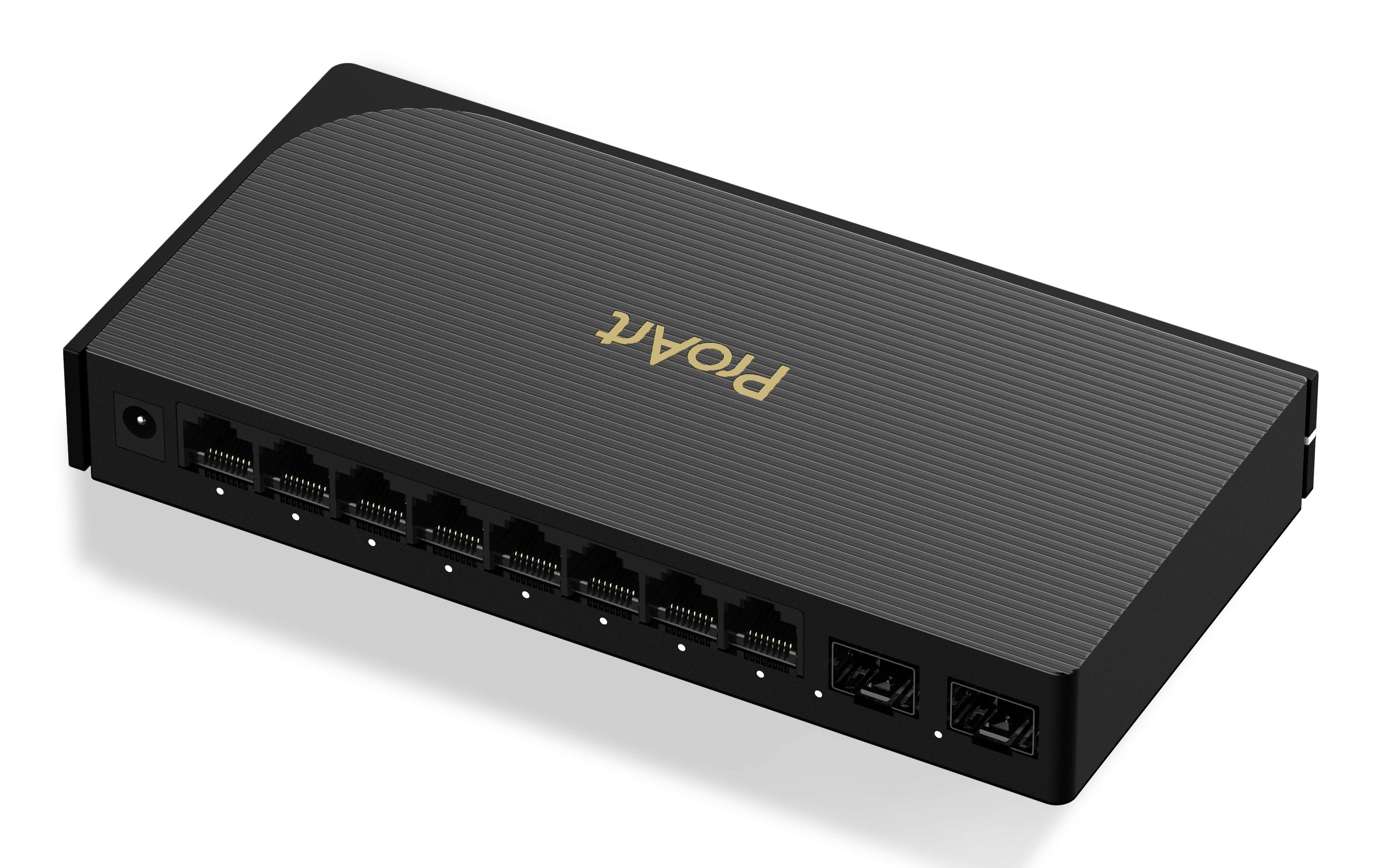 ASUS ProArt Switch PQG-U1080 Unmanaged 2.5G Ethernet (100/1000/2500) Zwart