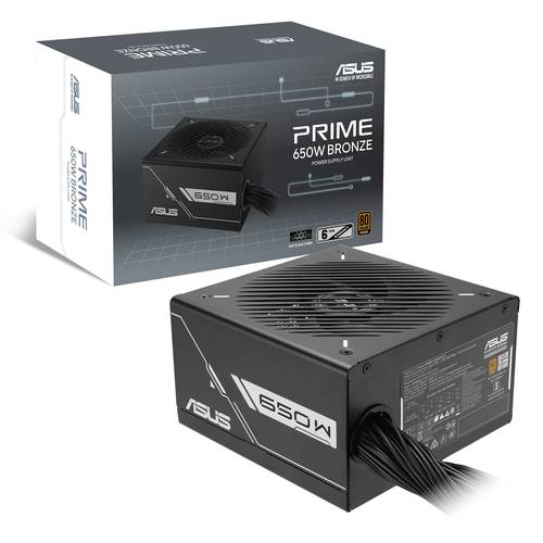 ASUS Prime -650B-BLACK power supply unit 650 W 20+4 pin ATX ATX Zwart
