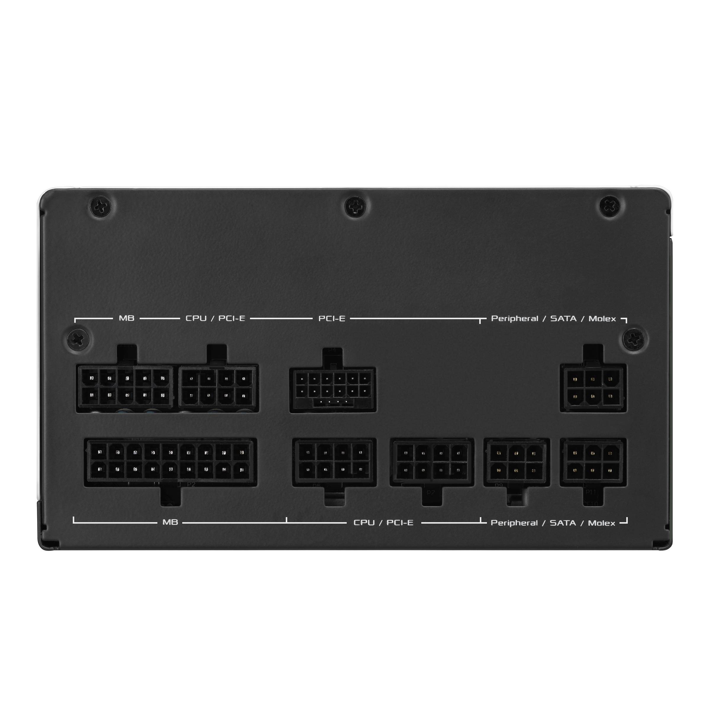 ASUS AP-850G power supply unit 850 W 20+4 pin ATX ATX Zwart, Wit