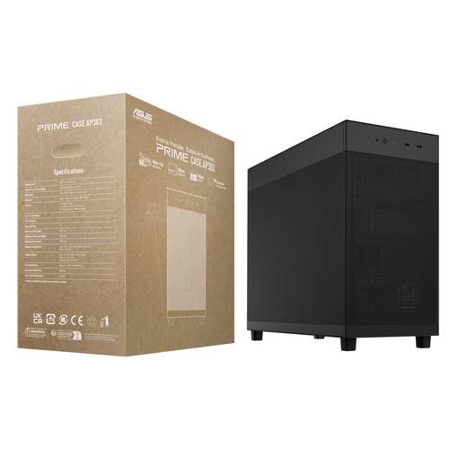 ASUS Prime AP303 Mesh Midi Tower Zwart