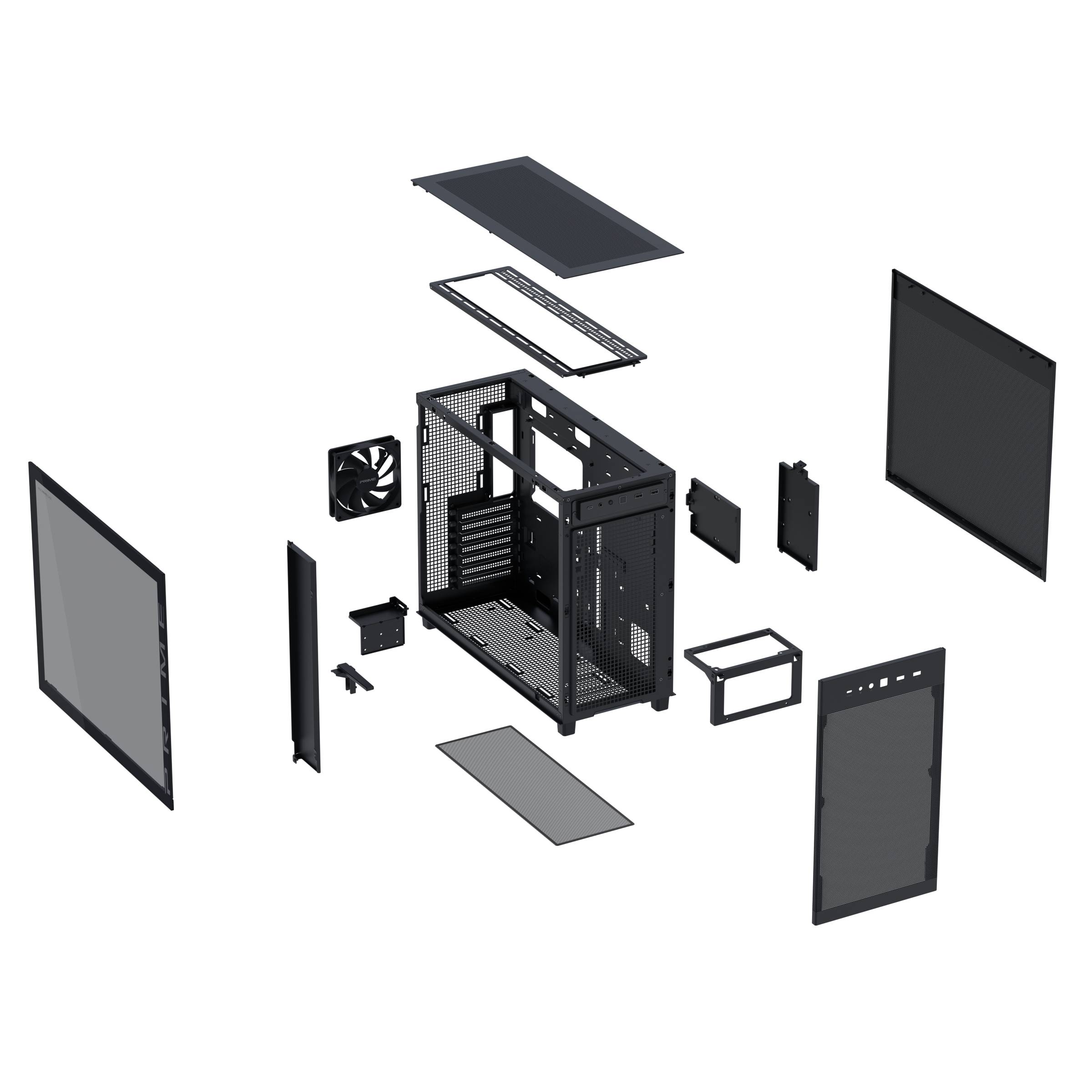 ASUS PRIME AP303 TG Black Zwart