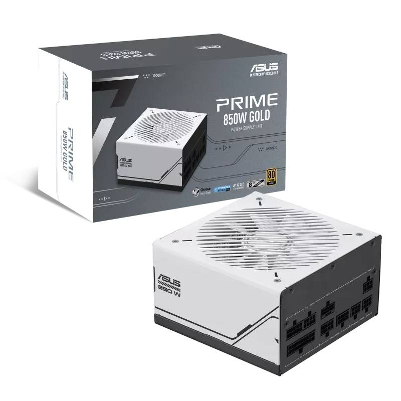ASUS Prime 850W Gold ( AP-850G ) power supply unit 20+4 pin ATX ATX Zwart, Wit