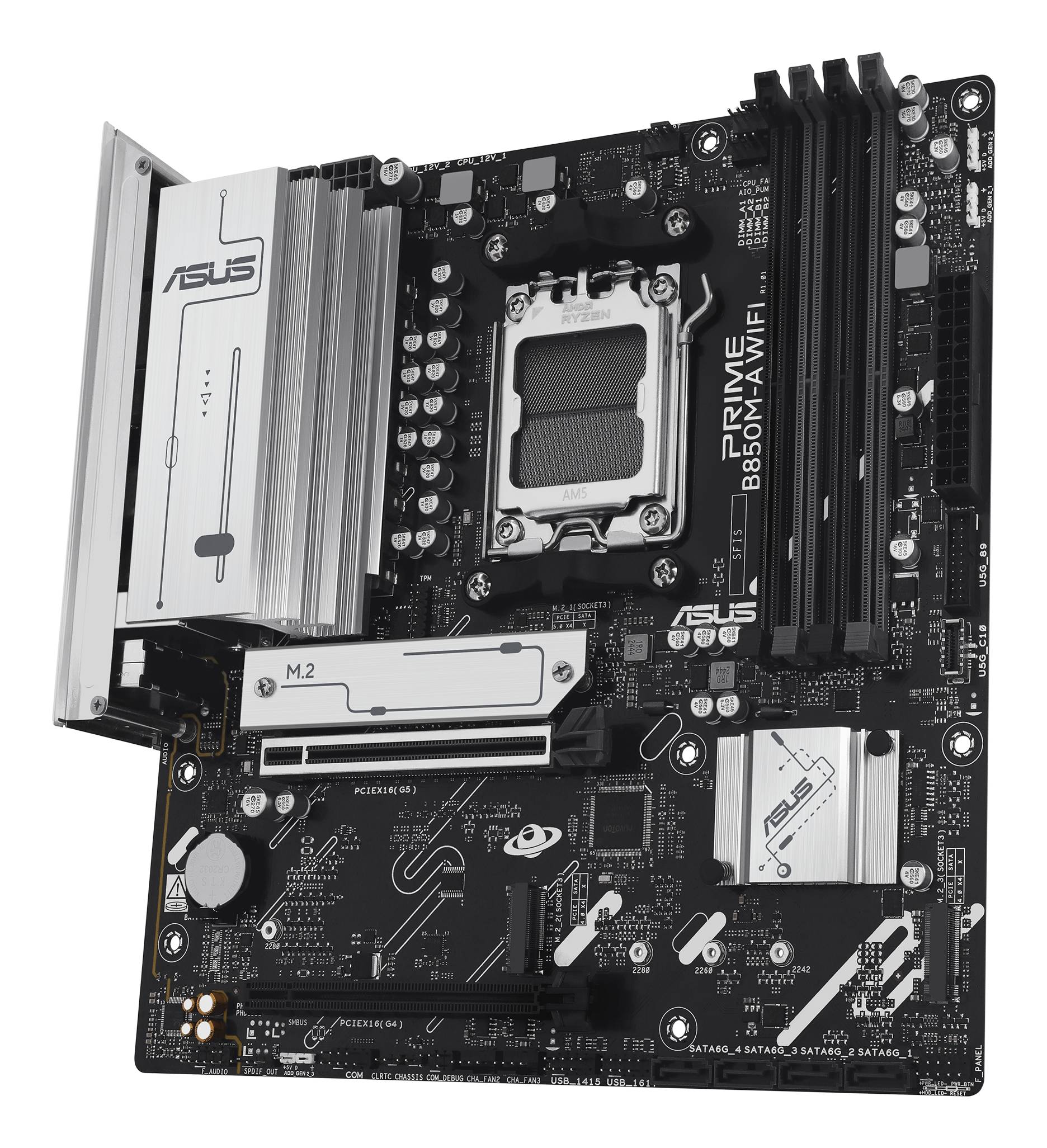 ASUS PRIME B850M-A WIFI AMD B850 Socket AM5 micro ATX