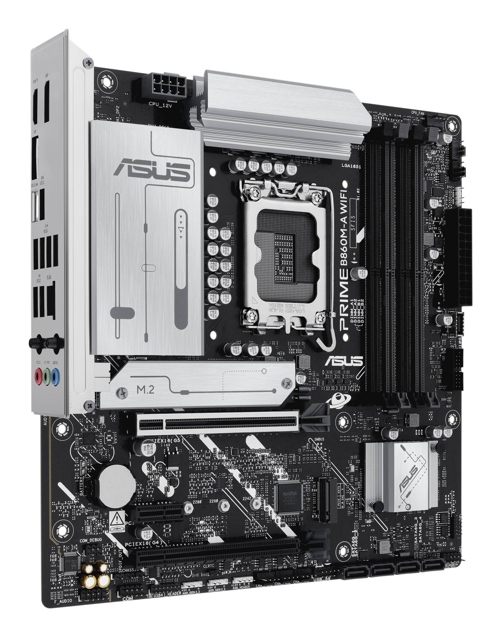 ASUS PRIME B860M-A WIFI Intel B860 LGA 1851 (Socket V1) micro ATX