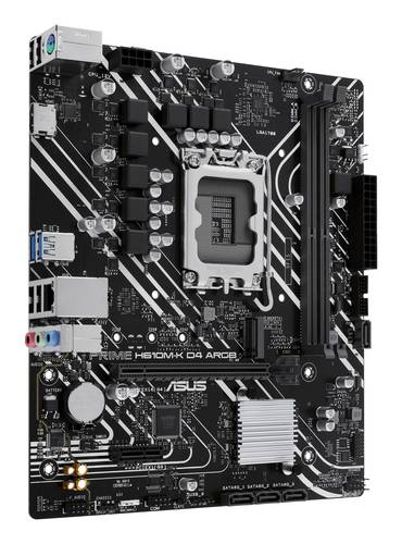 ASUS PRIME H610M-K D4 ARGB Intel H610 LGA 1700 micro ATX