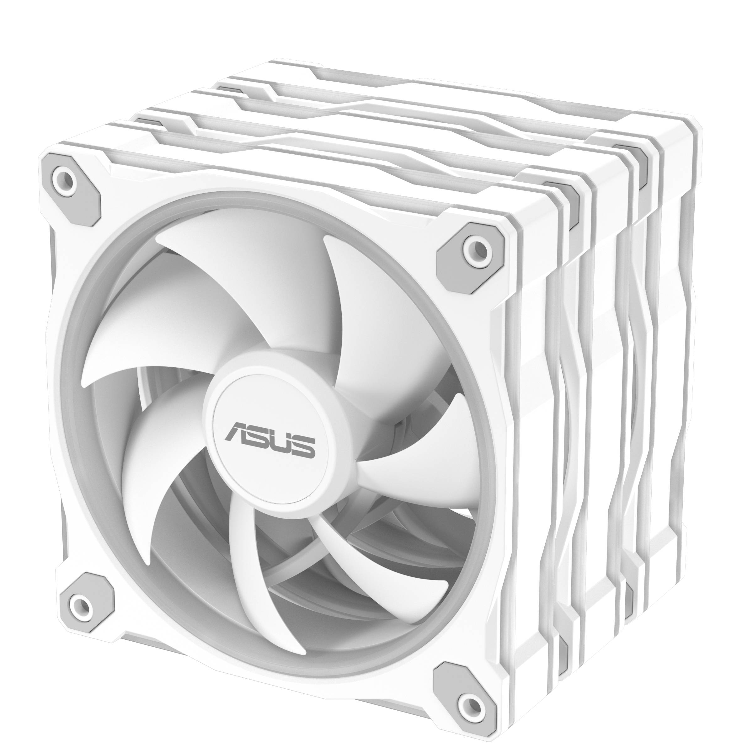 ASUS Prime MR120 Fan ARGB White 3in1 Computer behuizing Ventilator 12 cm Wit