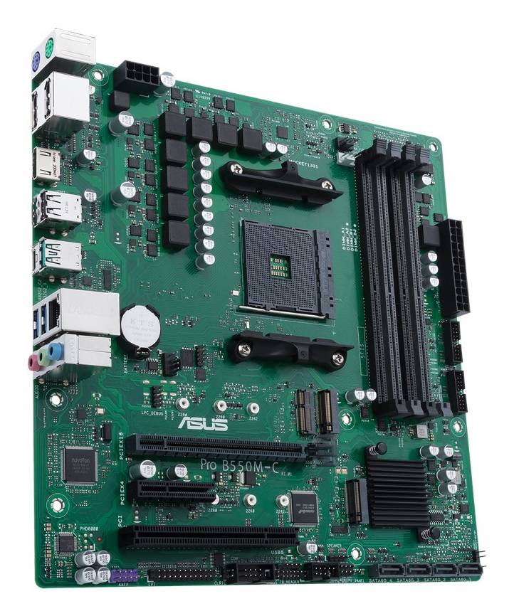 ASUS PRO B550M-C/CSM AMD B550 Socket AM4 micro ATX