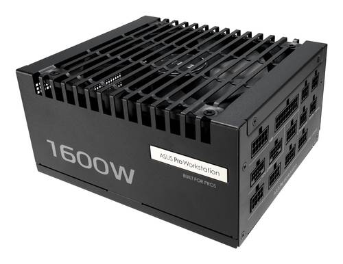 ASUS Pro WS 1600W Platinum power supply unit 20+4 pin ATX ATX Zwart