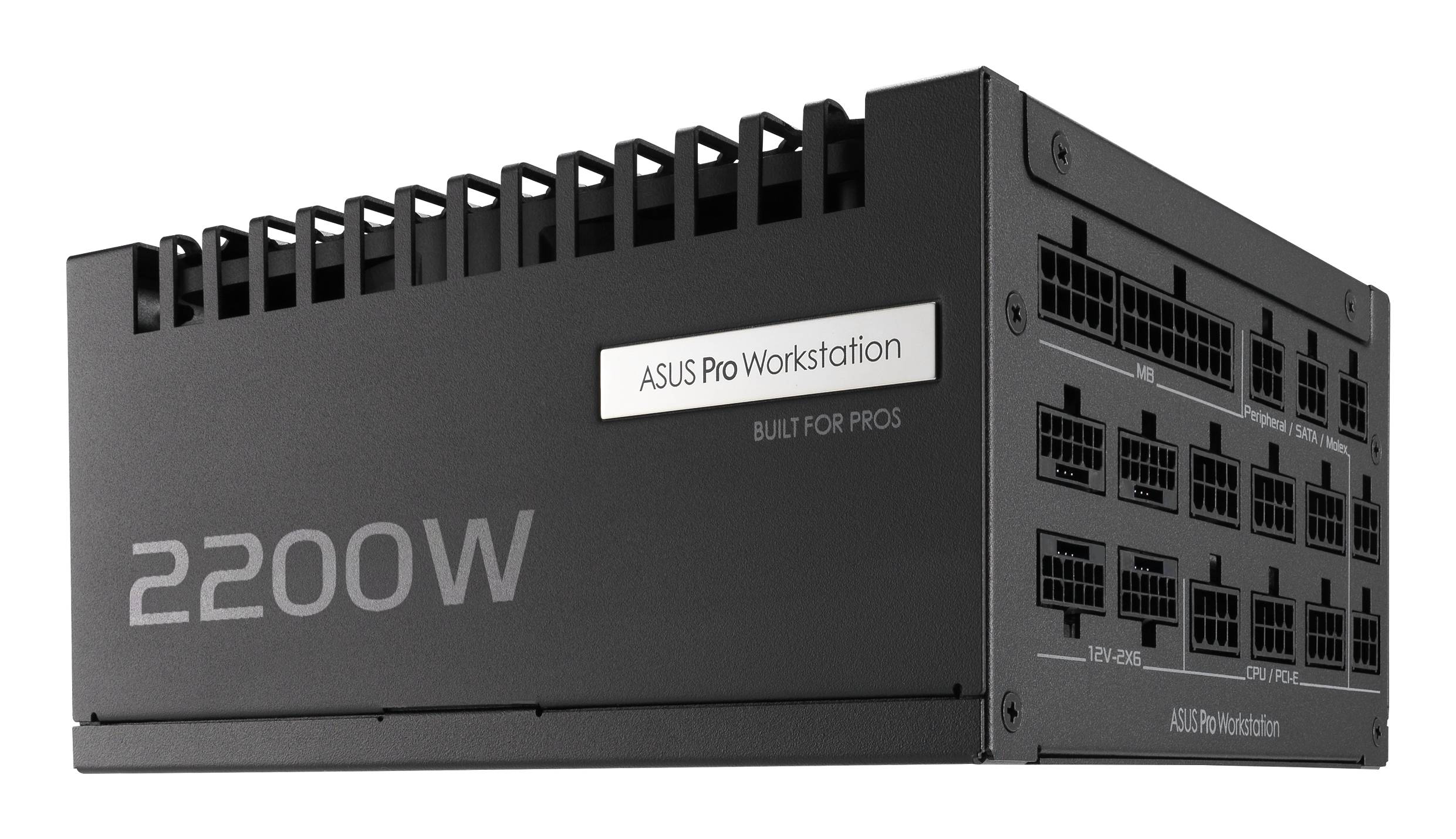 ASUS Pro WS 2200W Platinum power supply unit 20+4 pin ATX ATX Zwart