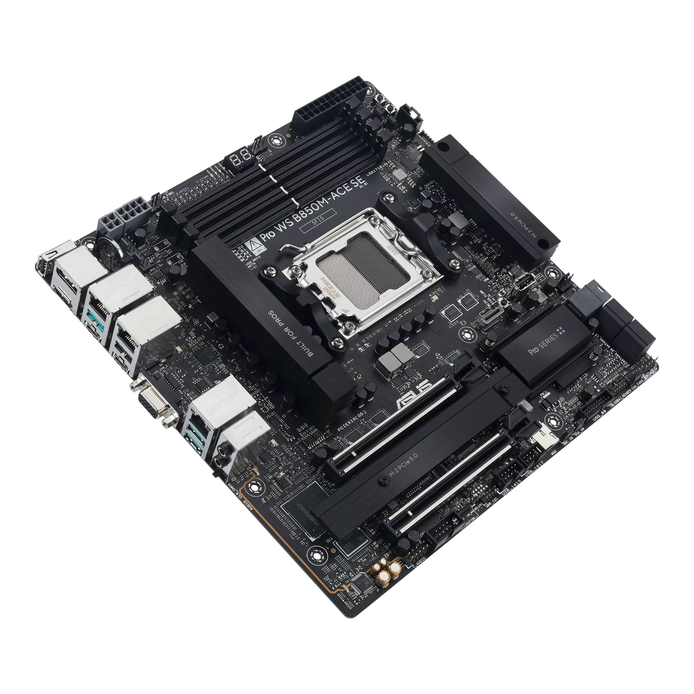ASUS PRO WS B850M-ACE SE AMD B850 Socket AM5 micro ATX
